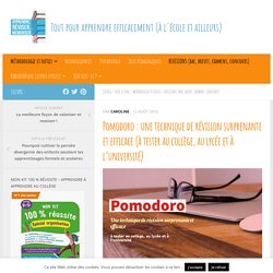 Pomodoro : une technique de révision surprenante et efficace