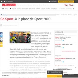 Go Sport. À la place de Sport 2000 - Pontivy