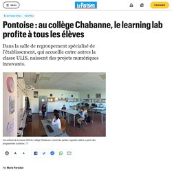 Pontoise : au collège Chabanne, le learning lab profite à tous les élèves