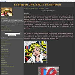 POP ART - Le blog du CM2 de Garidech