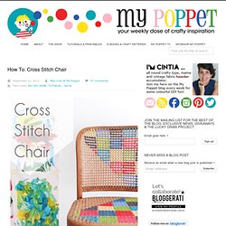 How To: Cross Stitch Chair