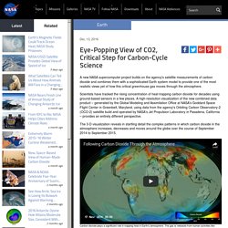 Eye-Popping View of CO2, Critical Step for Carbon-Cycle Science