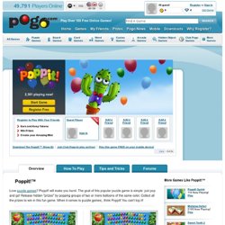 Poppit and Other Free Online Games