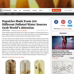 Popsicles Made From 100 Different Polluted Water Sources Grab World’s Attention