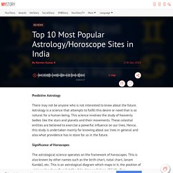 Top 10 Most Popular Astrology/Horoscope Sites in India