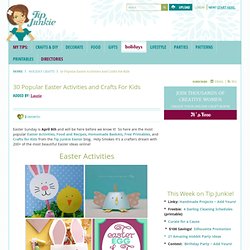 30 Easter Activities and Crafts For Kids