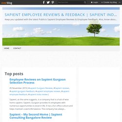 Popular posts – Sapient Employee Reviews & Feedback