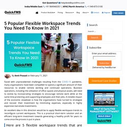 5 Popular Flexible Workspace Trends You Need To Know In 2021