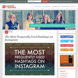 The most popular hashtags on instagram