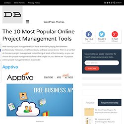 The 10 Most Popular Online Project Management Tools