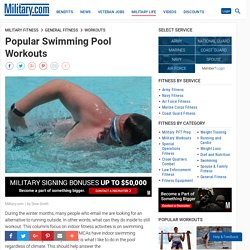 Popular Swimming Pool Workouts