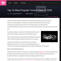 Top 10 Most Popular Torrent Sites of 2017