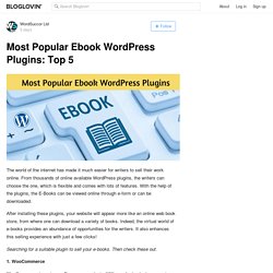 Most Popular Ebook WordPress Plugins: Top 5