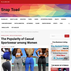 The Popularity of Casual Sportswear among Women