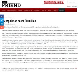 SA population nears 60 million — The Daily Friend