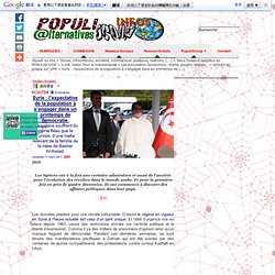 POPULI-SCOOP, Scoop Populaire, infos et commentaires de citoyens-journalistes