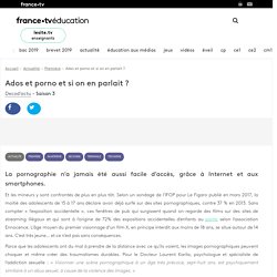 Ados et porno: Si on en parlait (education.francetv)