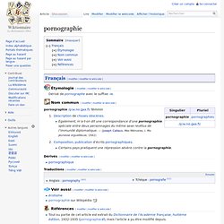 pornographie