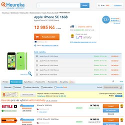 Porovnání cen Apple iPhone 5C 16GB - Heureka.cz