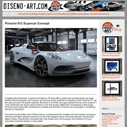Porsche 913 Supercar Concept - Diseno-art