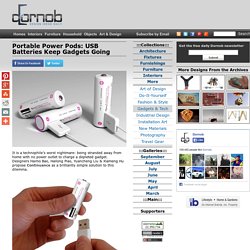 Portable Power Pods: USB Batteries Keep Gadgets Going