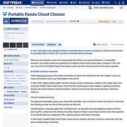 Portable Panda Cloud Cleaner Download