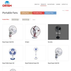 Portable Fan for Rooms - Ortem Fans