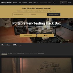 Portable Pen-Testing Hack Box