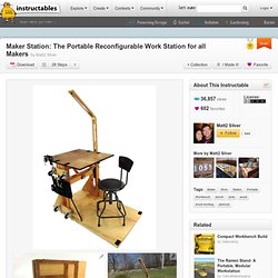 Maker Station: The Portable Reconfigurable Work Station for all Makers