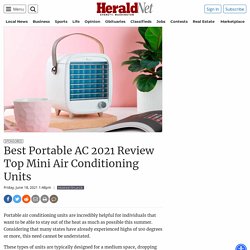 Best Portable AC 2021 Review Top Mini Air Conditioning Units