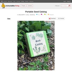 Portable Seed Catalog : 11 Steps