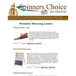 Portable Weaving Looms