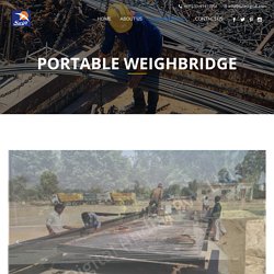 Portable Weighbridge Manufacturer