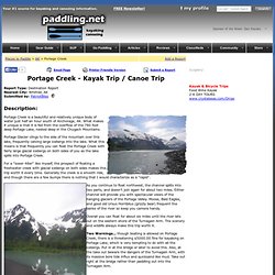 Kayak Trip / Canoe Trip – Paddling.net