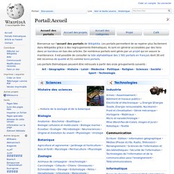 Portails de Wikipedia