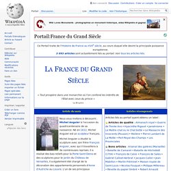Portail:France du Grand Siècle