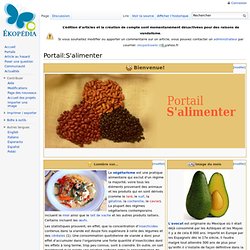 PORTAIL Ekopédia S'ALIMENTER