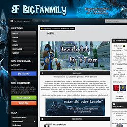 Portal - Bigfammily - kostenloser WoW Privat Server - Nightly