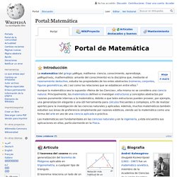 Portal:Matemática