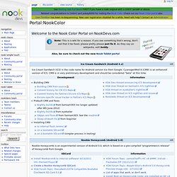 nookDevs - Hacking Nook Color