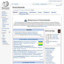 Portal:Statistik
