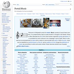 Portal:Music