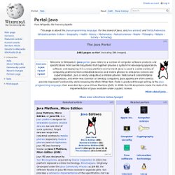Portal:Java
