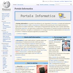 Portale:Informatica - wikipedia