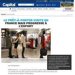 Le prêt-à-porter chute en France mais progresse à l'export