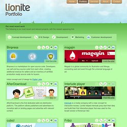 Portfolio - Lionite Internet Ventures