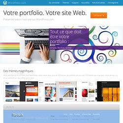 WordPress.com et portfolio