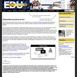 Edu-portfolio.org : Votre portfolio électronique