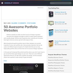 50 Awesome Portfolio Websites