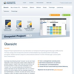 Onepoint - Project and Resource Management